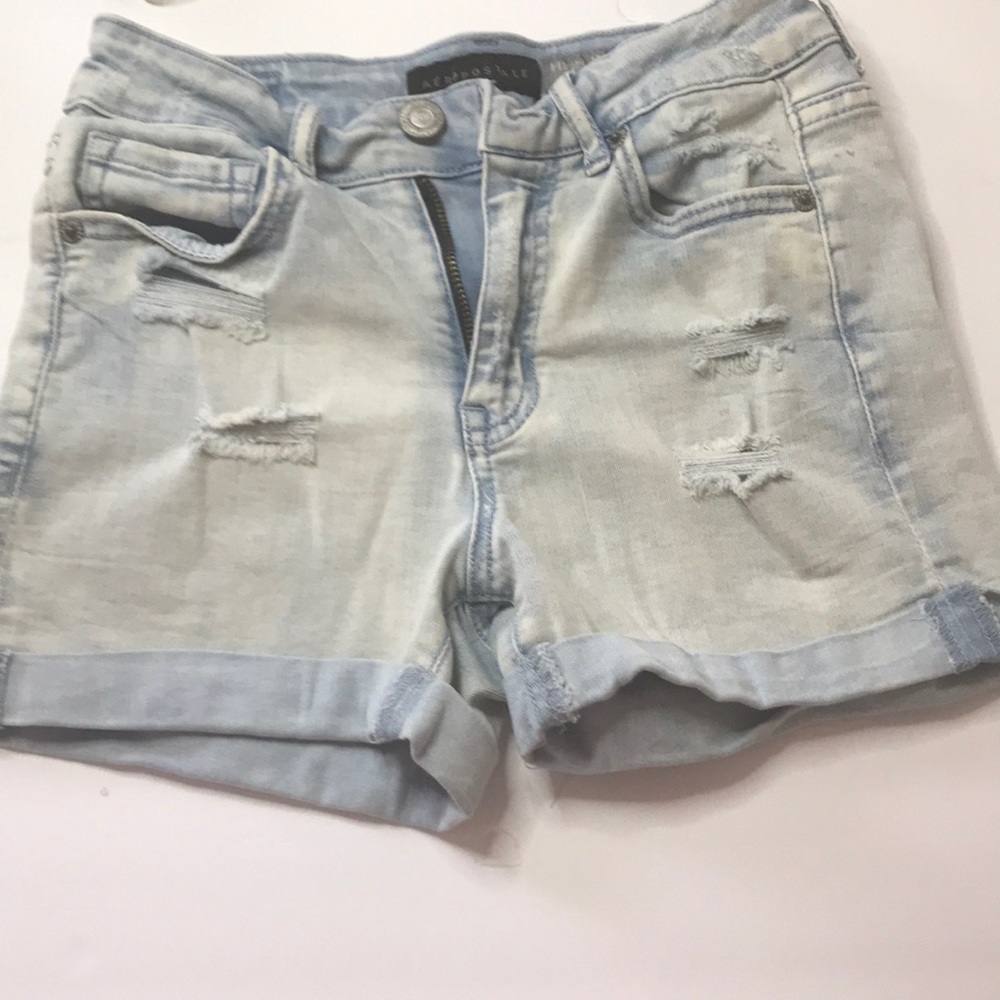 Aeropostale Denim shorts high waisted midi